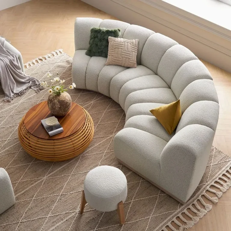 10 Best Curved Sofas for Stylish Living Rooms in 2024