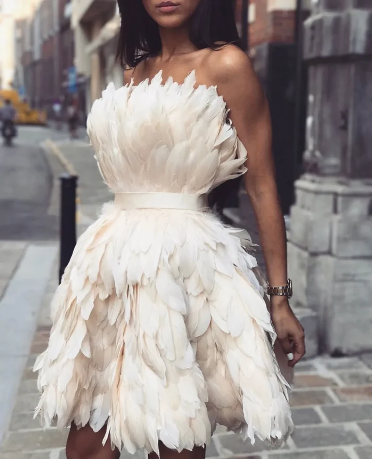 10 Best Feather Dresses to Elevate Your Style in 2024