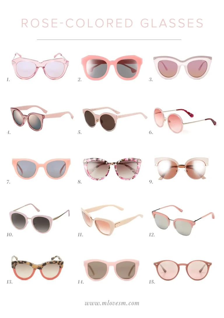 10 Best Rose Colored Glasses for a Stylish Look in 2024 10 Best Rose Colored Glasses for a Stylish Look in 2024