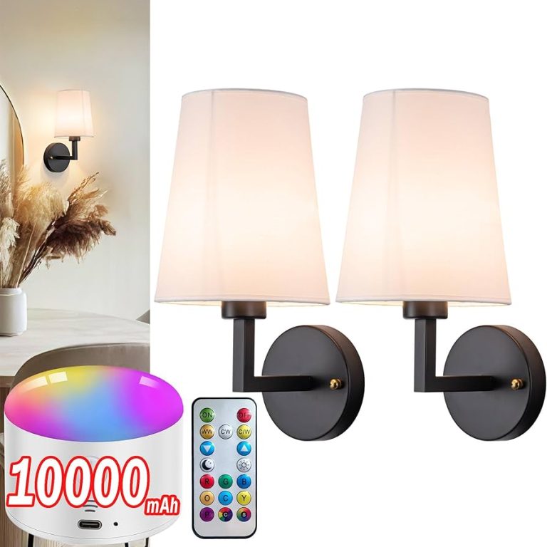10 Best Battery Operated Wall Sconces for 2024: Illuminate Your Space!