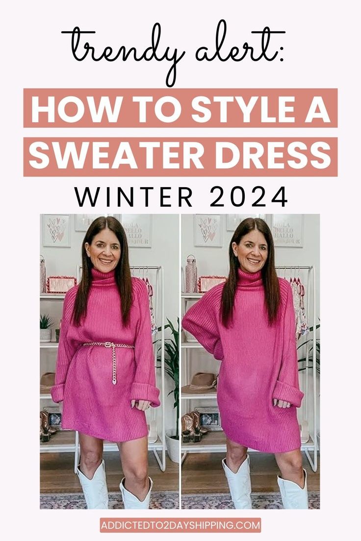 10 Best Women’s Sweater Dresses to Elevate Your Style in 2024