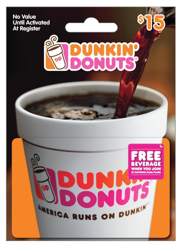 Best Dunkin Donuts Gift Card: The Ultimate Treat for 2024!