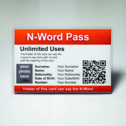 Best N Word Pass Card: The Ultimate Guide for 2024’s Best Products Best N Word Pass Card: The Ultimate Guide for 2024’s Best Products