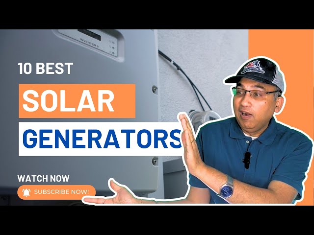 10 Best Solar Generator