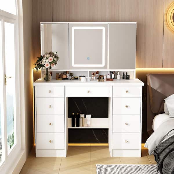 10 Best Vanity Desks for Stylish Storage and Organization in 2024